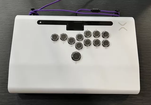 A victrix brand all-button controller.